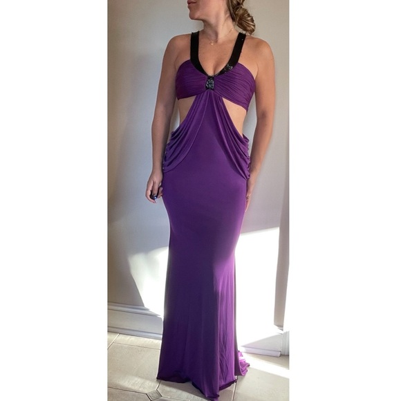 Jovani Evening Gown Purple - Picture 1 of 9
